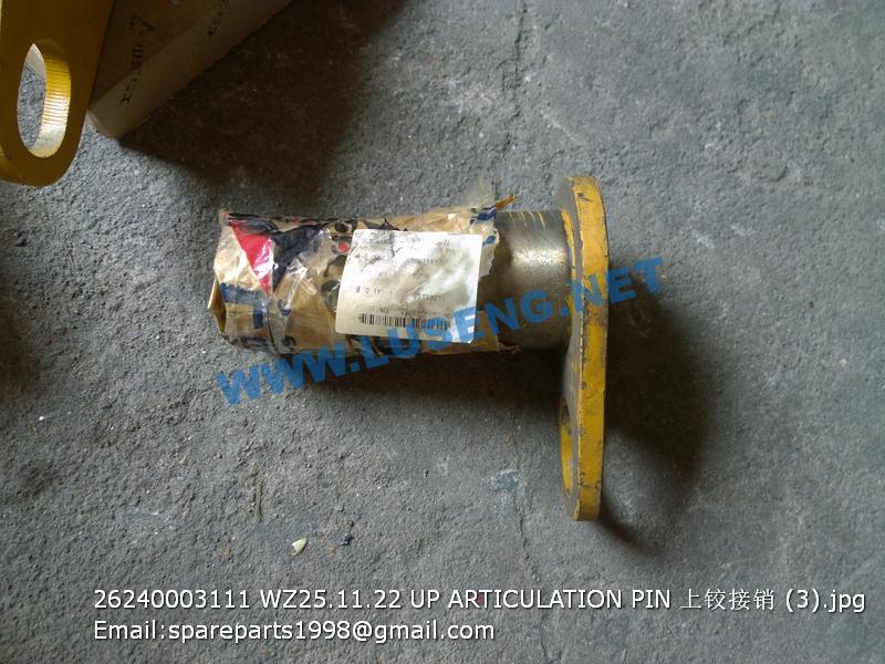 26240003111 WZ25.11.22 UP ARTICULATION PIN SDLG LGB680 – LUSENG