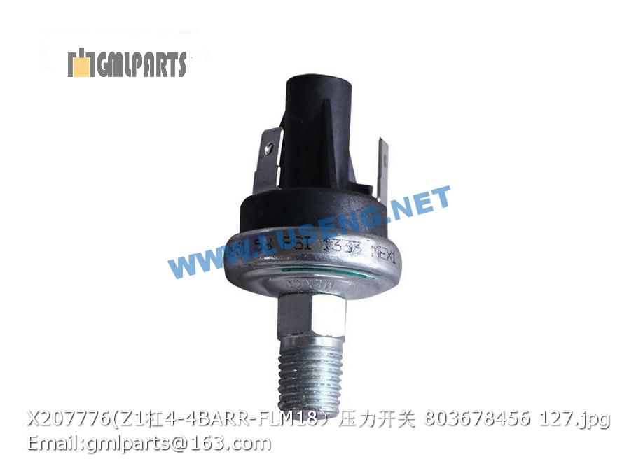 803678456 X207776(Z1/4-4BARR-FLM18）PRESSURE SWITCH – LUSENG