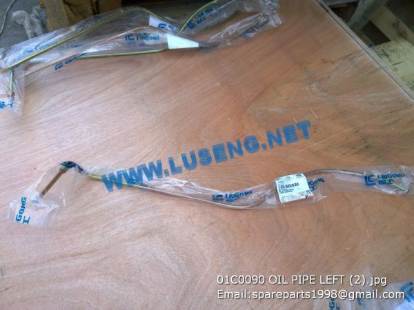 LIUGONG SPARE PARTS,01C0090,OIL PIPE,01C0090 OIL PIPE LIUGONG SPARE PARTS