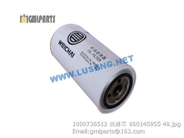 ,1000736512 OIL FILTER 860145955