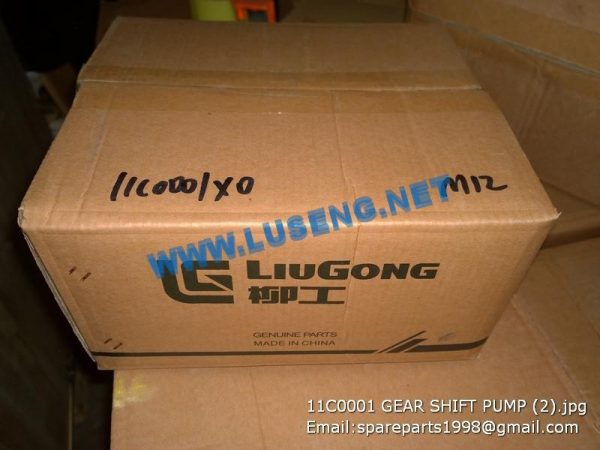 11C0001 TRANSMISSION PUMP LIUGONG SPARE PARTS BB70A(M12) - Image 2