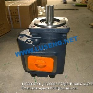 ,11C0007P01 11C0007 P7600-F160LX gear pump liugong
