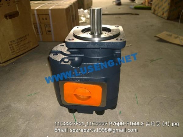 ,11C0007P01 11C0007 P7600-F160LX gear pump liugong