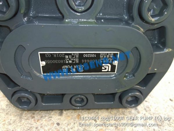 11C0444 GEAR PUMP LIUGONG SPARE PARTS CBGJ2040 - Image 3