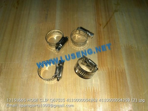 ,12151665 HOSE CLIP Q67535 4110000054262 4110000054259