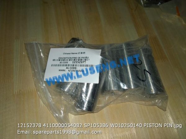 ,12152378 4110000054082 SP105386 W010250140 PISTON PIN