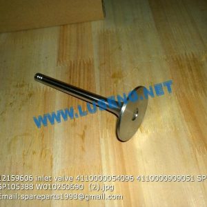 ,12159606 inlet valve 4110000054096 4110000909051 SP105243 SP105388 W010250690