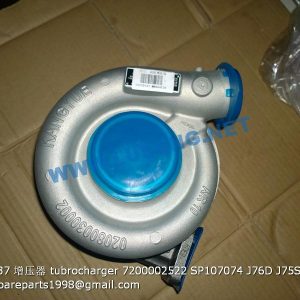 ,12270137 tubrocharger 7200002522 SP107074 J76D J75S