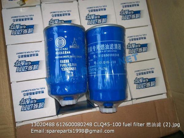 ,13020488 612600080248 CLQ45-100 fuel filter