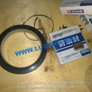 ,1AQ000-1002061 1DQ000-1002502 CRANKSHAFT OIL SEAL FRONT & REAR