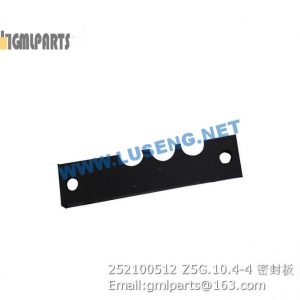 ,252100512 Z5G.10.4-4 plate