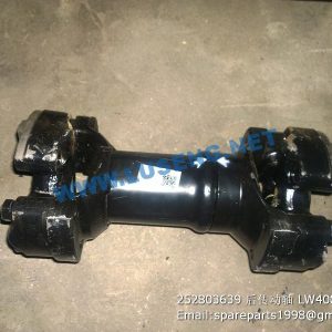 ,252803639 REAR DRIVE SHAFT LW400FN XCMG