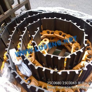 ,25C0680 25C0043 track shoe assembly liugong clg922d clg925d excavator