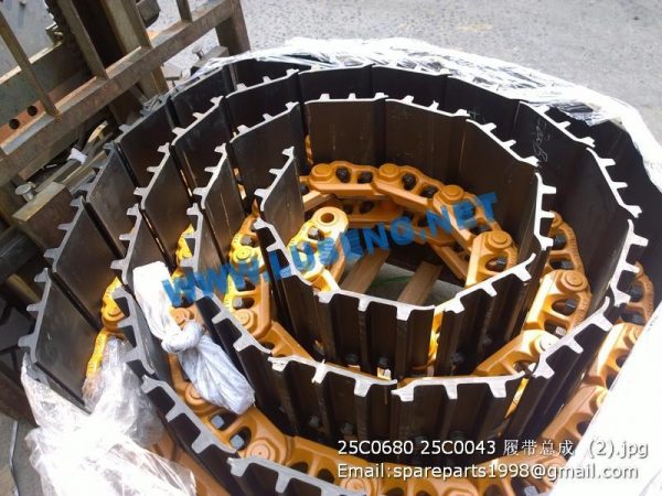 ,25C0680 25C0043 track shoe assembly liugong clg922d clg925d excavator