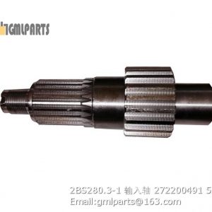 ,2BS280.3-1 input shaft 272200491 xcmg lw180k