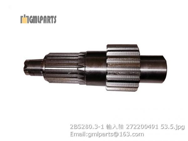 ,2BS280.3-1 input shaft 272200491 xcmg lw180k