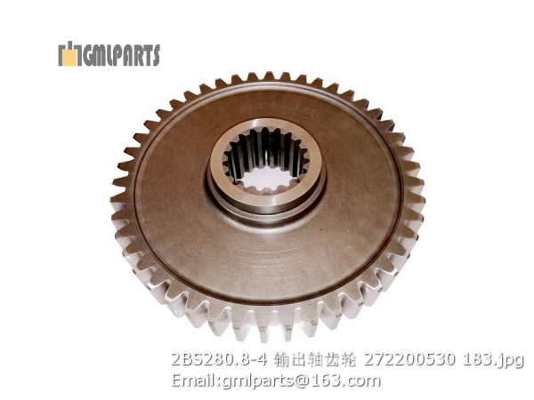 ,2BS280.8-4 output shaft gear 272200530