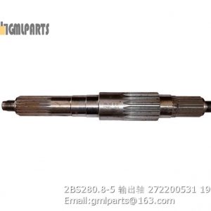 ,2BS280.8-5 output shaft 272200531