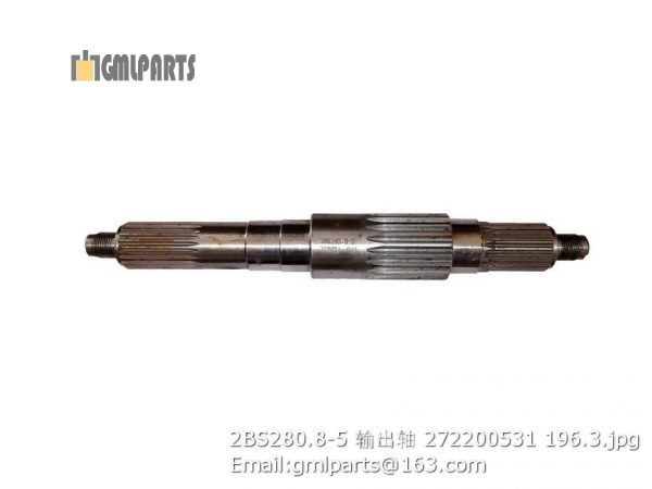 ,2BS280.8-5 output shaft 272200531