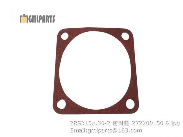 ,2BS315A.30-2 gasket xcmg 272200150 6