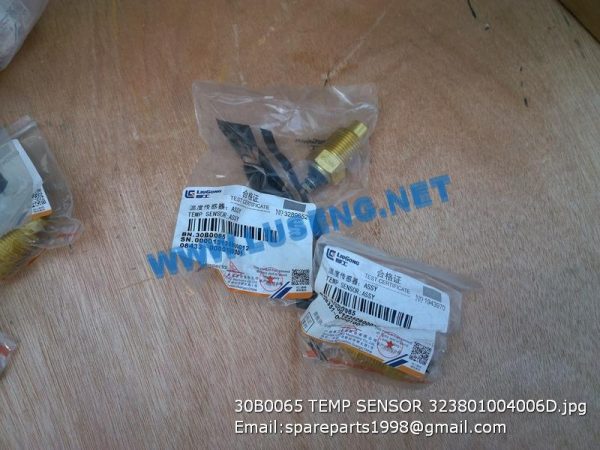 ,30B0065 TEMP SENSOR 323801004006D LIUGONG WHEEL LOADER PARTS