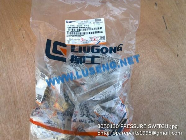 30B0130 7898357592216 PRESSURE SWITCH LIUGONG SPARE PARTS 30B0130P01 - Image 2