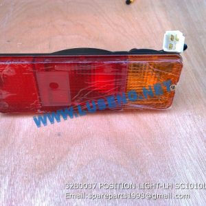 LIUGONG SPARE PARTS,32B0037,POSITION LIGHT-LH,32B0037 POSITION LIGHT-LH LIUGONG SPARE PARTS SC1010L