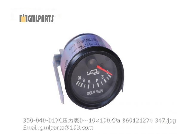 ,860121274 350-040-017C GAUGE 0～10×100KPa