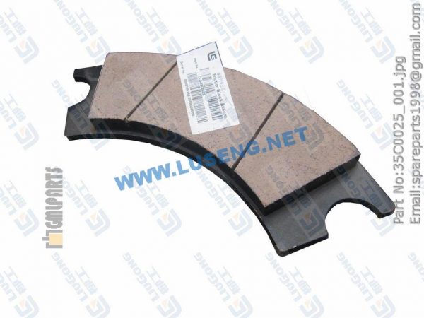 LIUGONG SPARE PARTS,35C0025,LINING PAD ASSEM.,35C0025 LINING PAD ASSEM. LIUGONG SPARE PARTS ZL50C.2.2.2