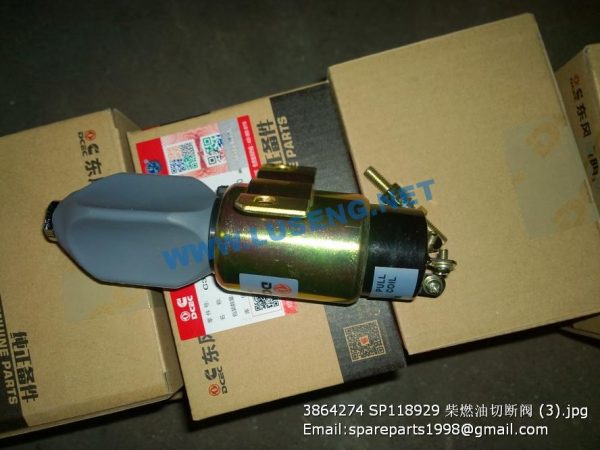 3864274 SP118929 SHUT OFF SOLENOID - Image 2