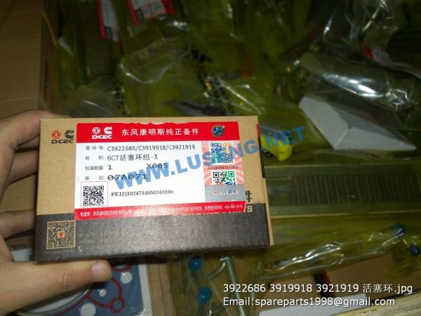 3922686 3919918 3921919 PISTON RING - Image 2