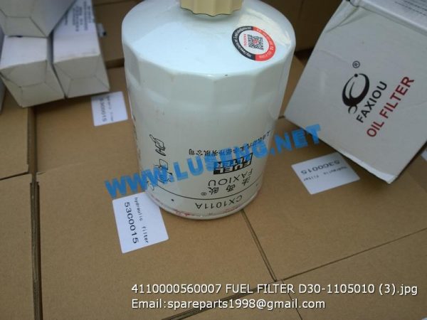 ,4110000560007 FUEL FILTER D30-1105010