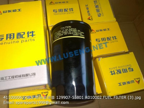 ,4110000677002 129907-55801 R010002 FUEL FILTER