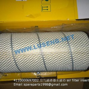 ,4110000697002 air filter insert SDLG E680F E690F E6150F