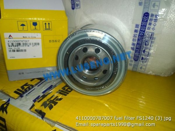 4110000787007 fuel filter SDLG EXCAVATOR SPARE PARTS - Image 2