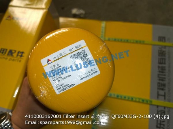 4110003167001 Filter insert QF60M33G-2-100 - Image 3