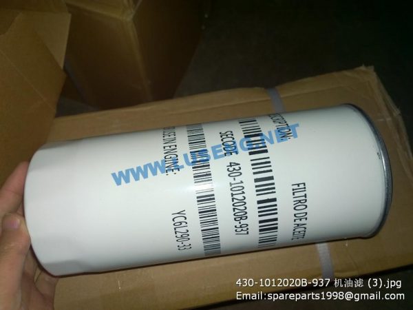 ,430-1012020B-937 oil filter YUCHAI