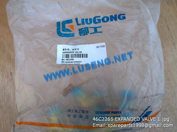 46C2265 EXPANDED VALVE LIUGONG SPARE PARTS 46C2265 - Image 2