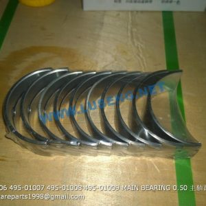 ,HUAFENG ENGINE 495-01006 495-01007 495-01008 495-01009 MAIN BEARING 0.50