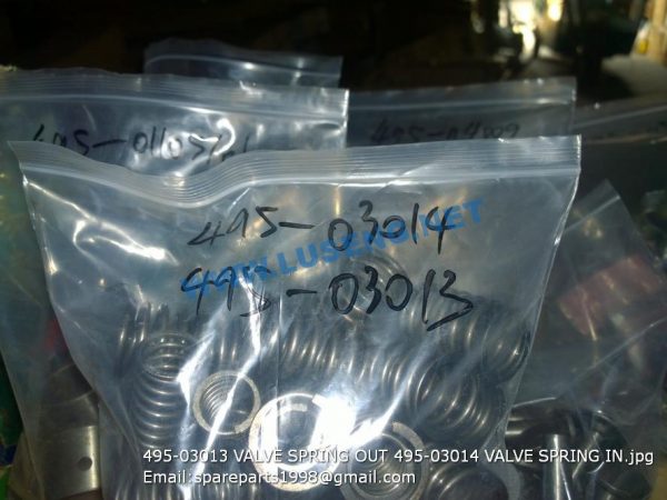 495-03013 VALVE SPRING OUT 495-03014 VALVE SPRING IN - Image 2