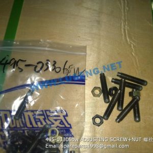 ,495-03306bw ADJUSTING SCREW+NUT