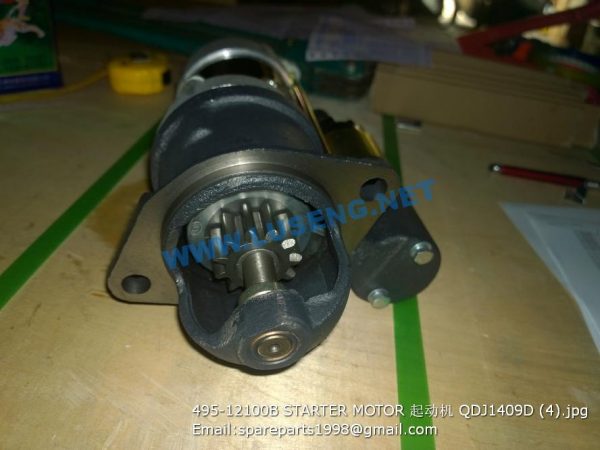495-12100B STARTER MOTOR QDJ1409D - Image 2