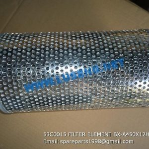LIUGONG SPARE PARTS,53C0015,hydraulic filter,53C0015 hydraulic filter LIUGONG SPARE PARTS BX-A450X12H