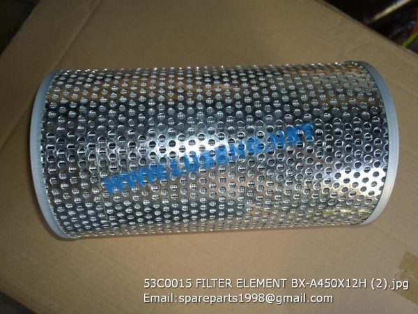 LIUGONG SPARE PARTS,53C0015,hydraulic filter,53C0015 hydraulic filter LIUGONG SPARE PARTS BX-A450X12H