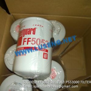 LIUGONG SPARE PARTS,53C0052,FILTER,53C0052 FILTER LIUGONG SPARE PARTS FF5052