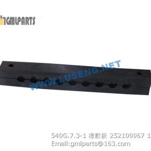 ,252100967 540G.7.3-1 RUBBER PLATE