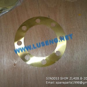 LIUGONG SPARE PARTS,57A0053,GASKET,57A0053 SHIM LIUGONG CLG835 CLG836 SPARE PARTS ZL40B.8-20
