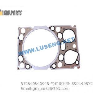 ,612600040646 Cylinder Head Gasket 860140822