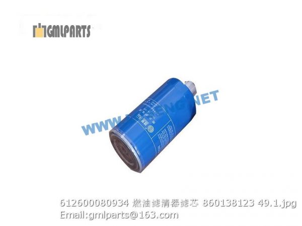 ,612600080934 Fuel Filter Element 860138123