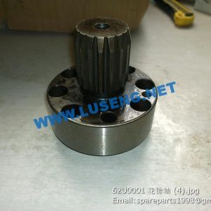 ,62U0001 splined shaft LIUGONG ROAD ROLLER PARTS